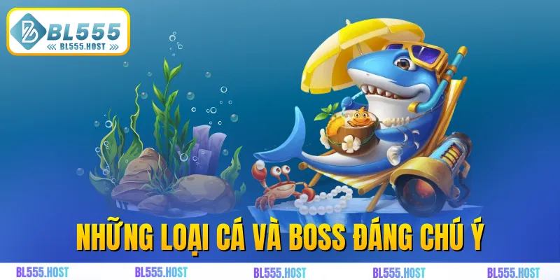 Những loại cá và boss đáng chú ý