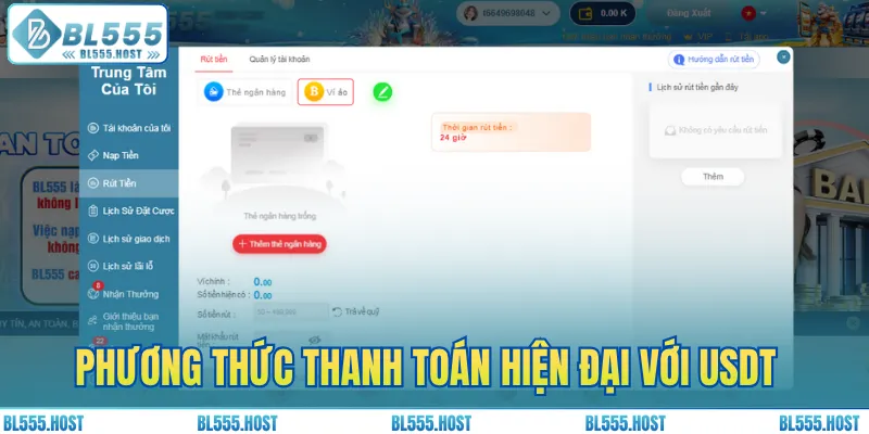Phương thức thanh toán hiện đại với USDT
