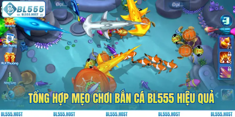 Tổng hợp mẹo chơi bắn cá BL555 hiệu quả